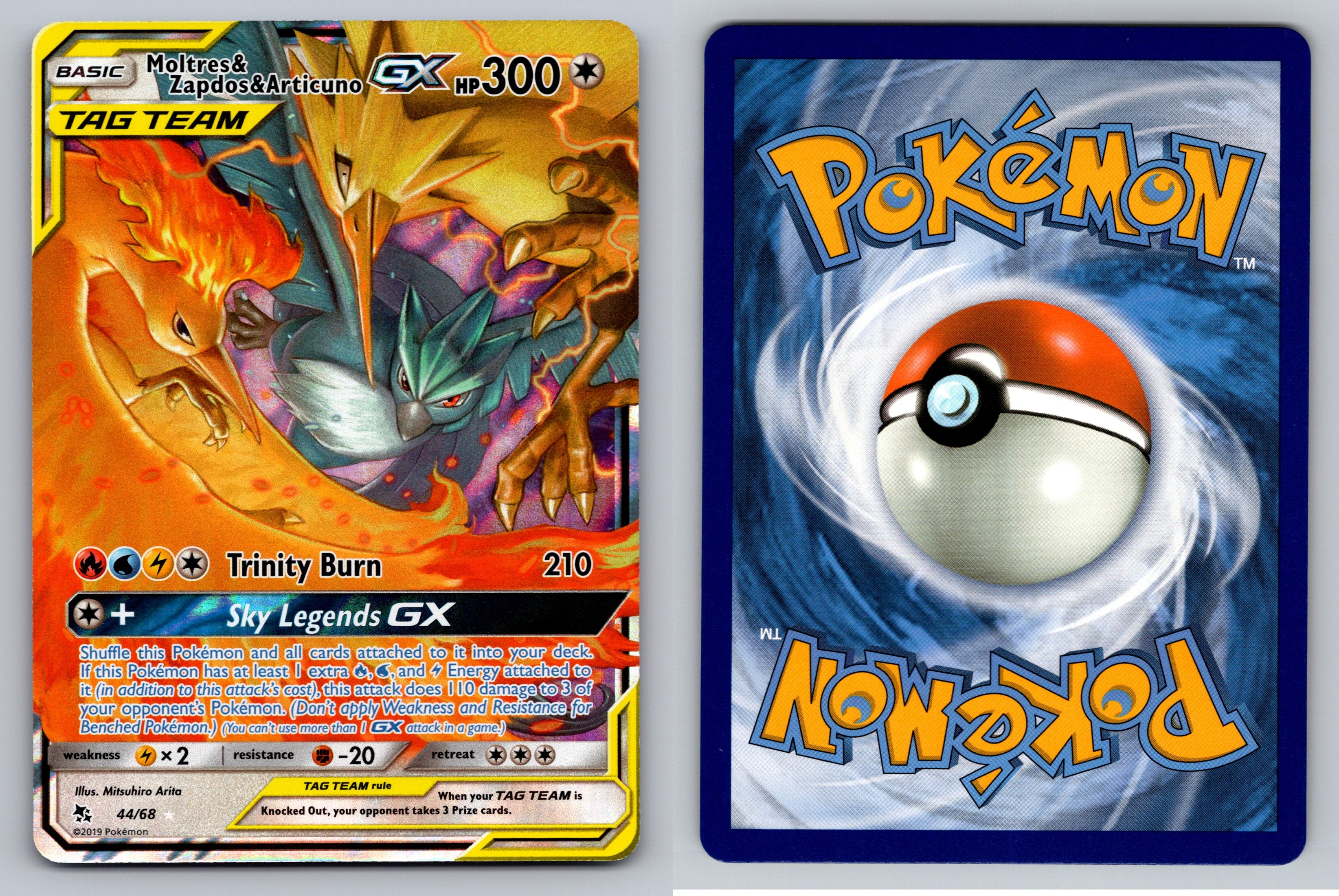 Moltres & Zapdos & Articuno GX