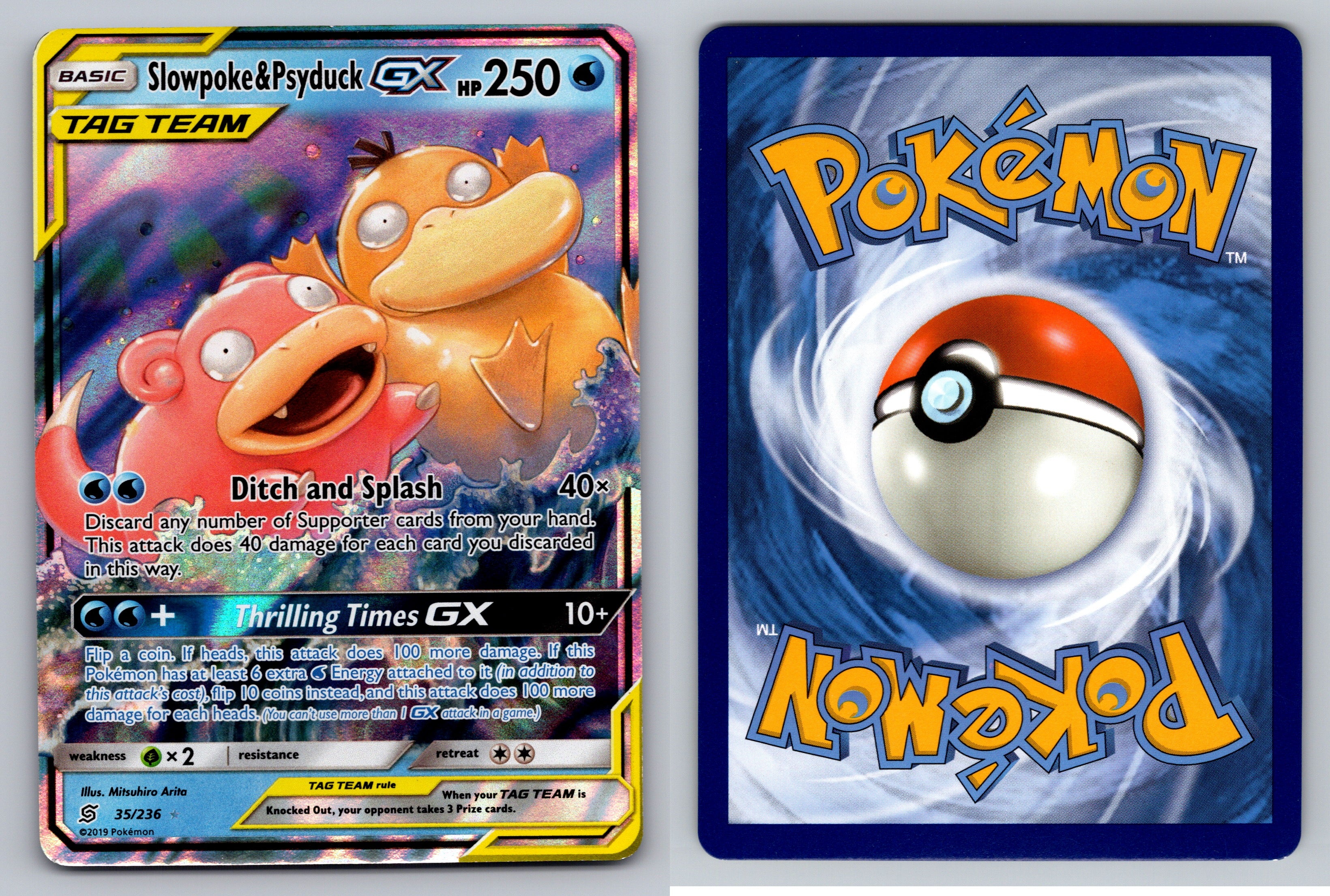 Slowpoke & Psyduck GX