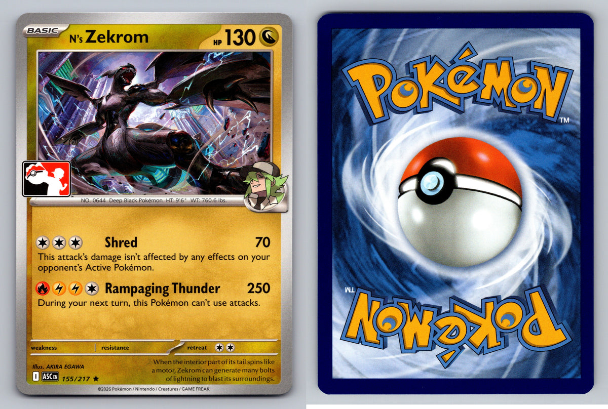 N's Zekrom Prize Pack