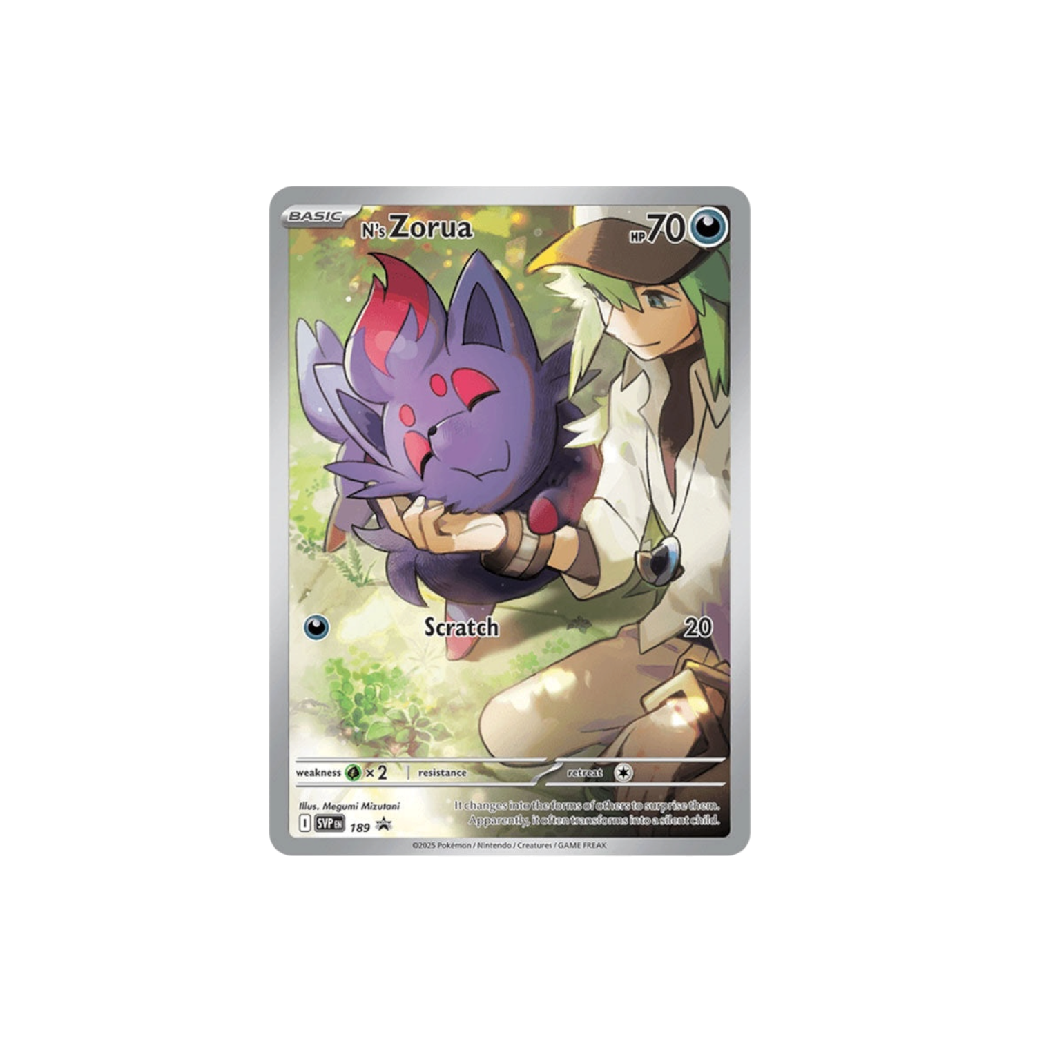 SEALED Pokemon Journey Together: N’s Zorua – SVP 189  Promo