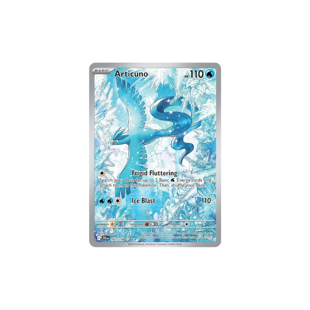 Pokemon Journey Together: Articuno Illustration Rare 161/159