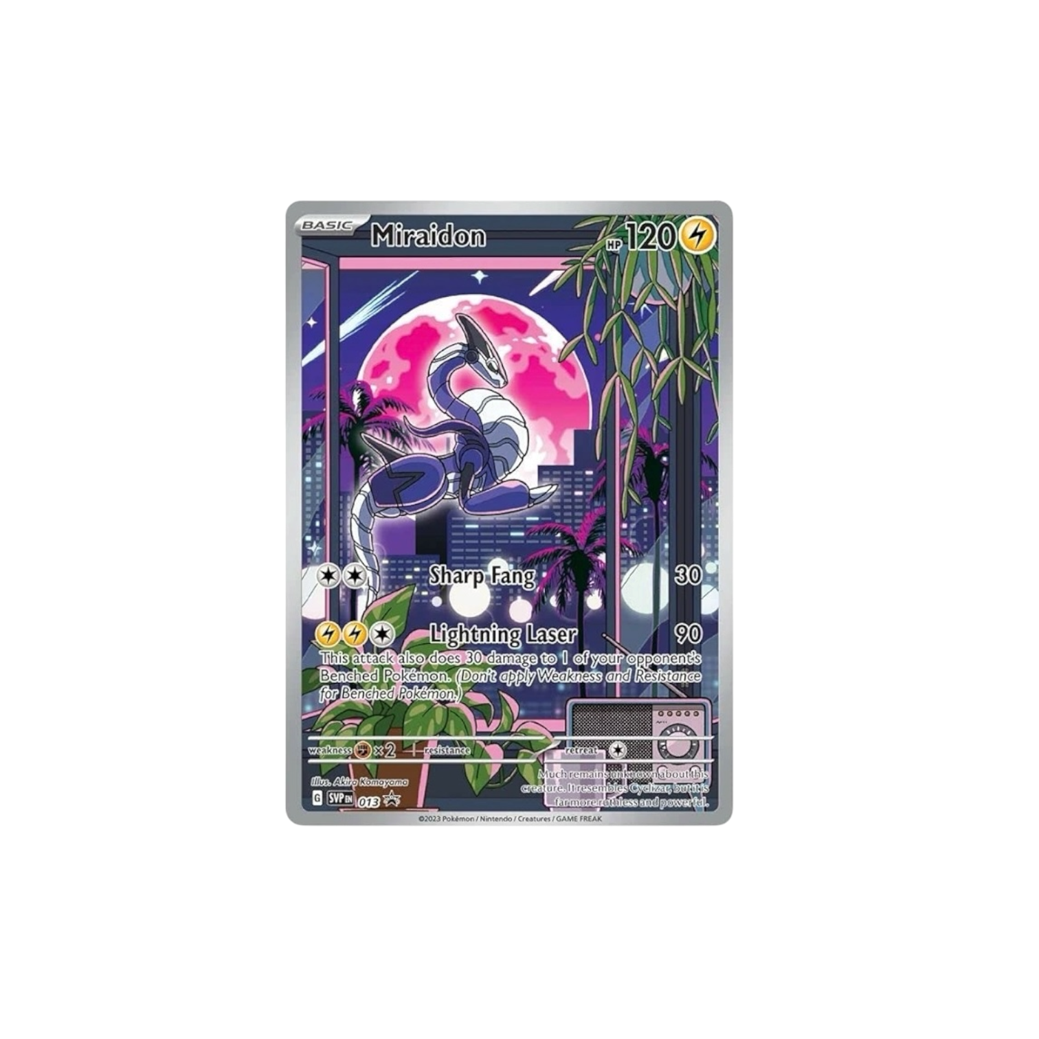 SEALED Pokemon Scarlet & Violet: Miraidon 013 Promo