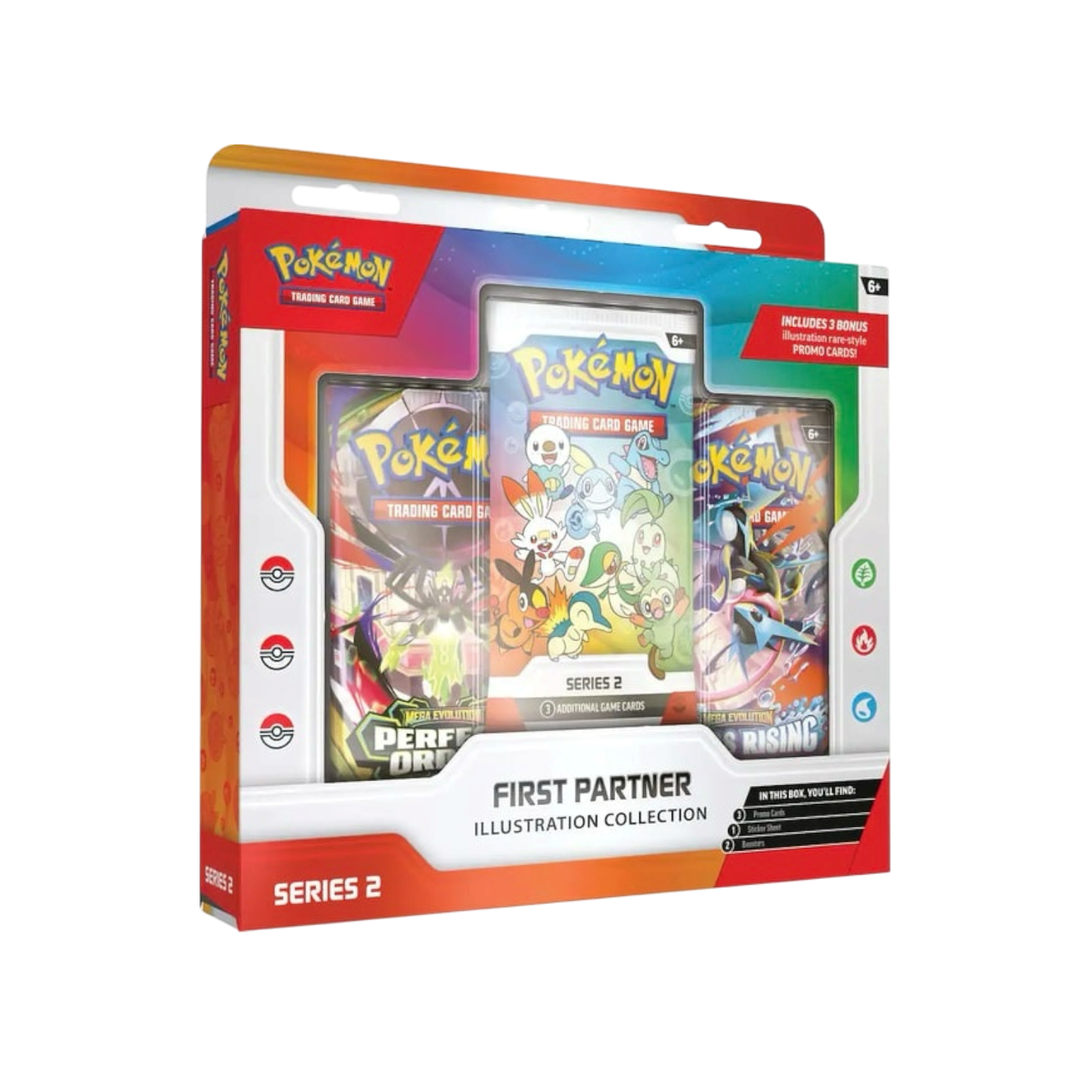 PRE-ORDER Pokémon Trading Card Game (TCG): First Partner illustration Collection Series 2