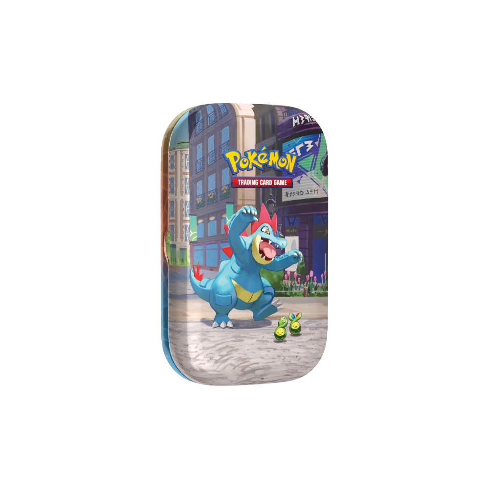 Pokémon Trading Card Game (TCG): Lumiose City Mini Tin: Feraligatr & Budew