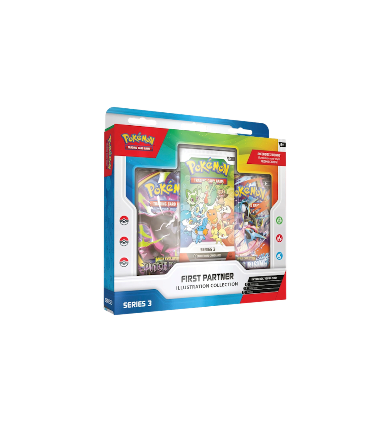 PRE-ORDER: Pokémon Trading Card Game (TCG): First Partner illustration Collection Series 3