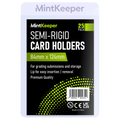 MintKeeper: Semi Rigid Card Holders (25 Pack)