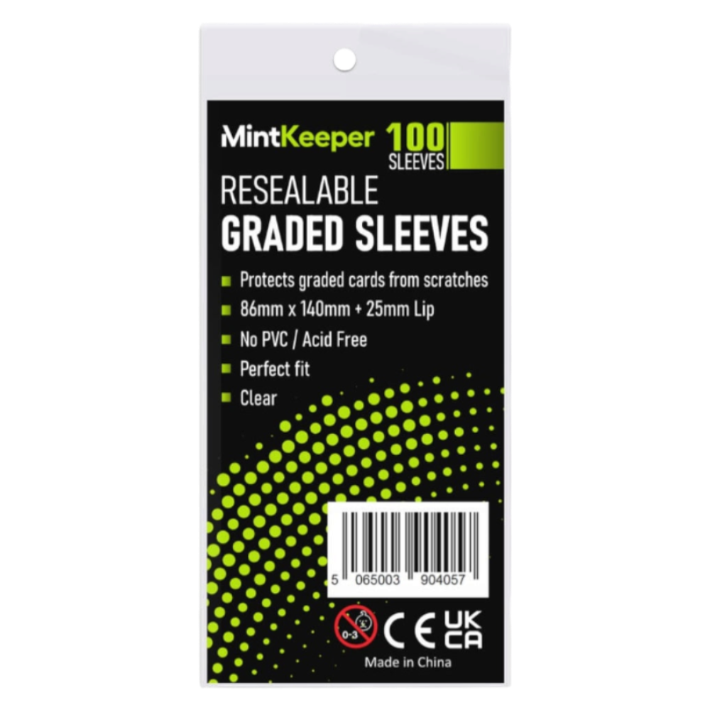 MintKeeper: Graded Sleeves Resealable (100 pack)